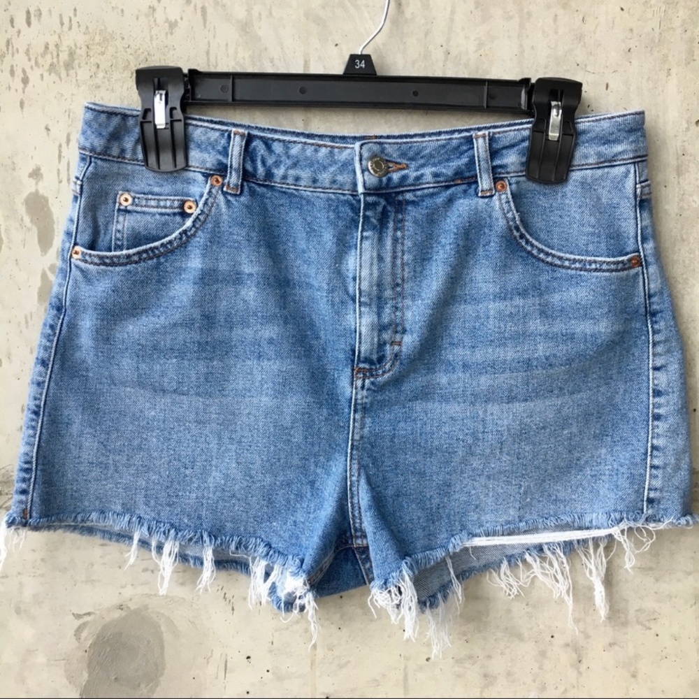 Topshop Mom Denim Shorts 12